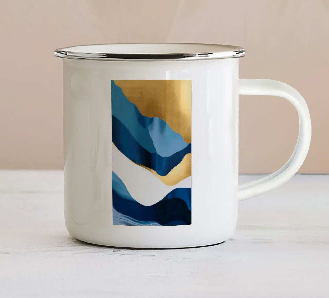 Movimento Royal Crest tazza in smalto da Monarch Arc