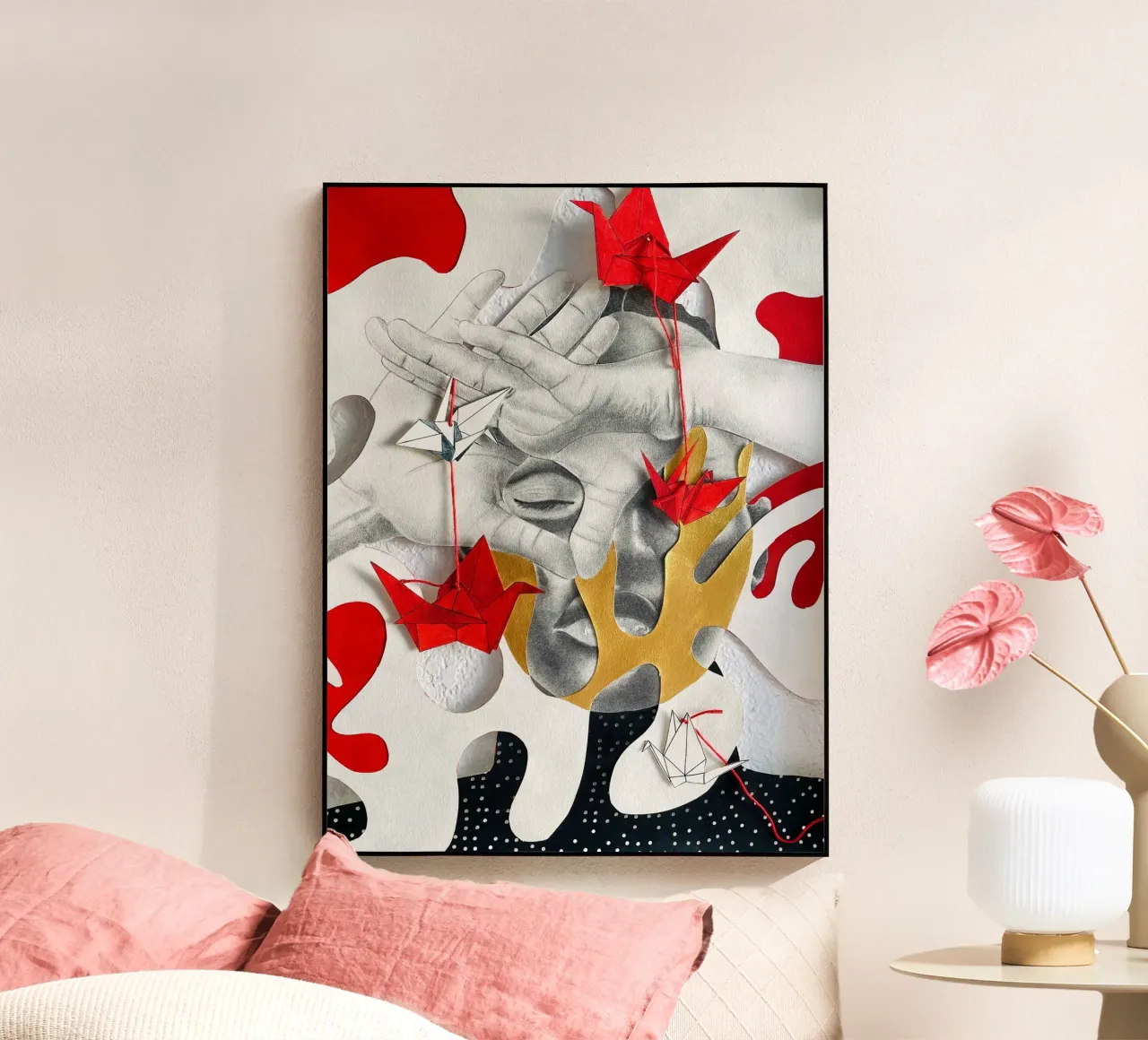 L'amore è cieco plexiglass da Helen Patterson Art