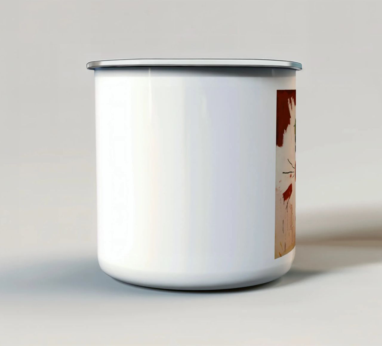 Tromba Michel tazza in smalto da PEVITA