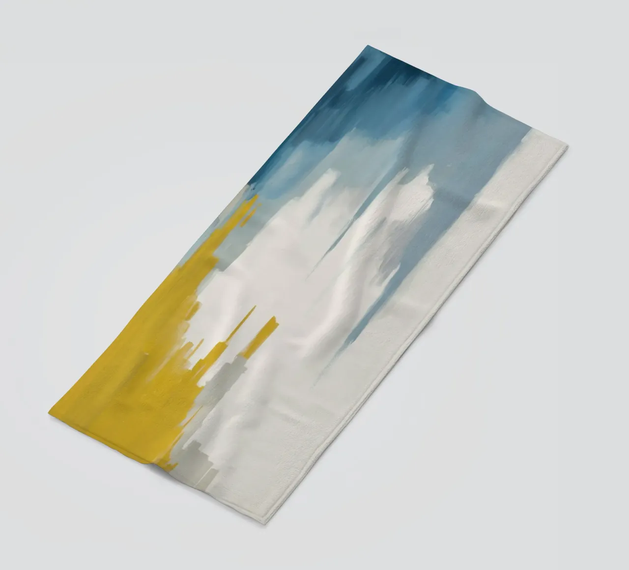 Sun Fragment Descent beach towel by Monarch Arc