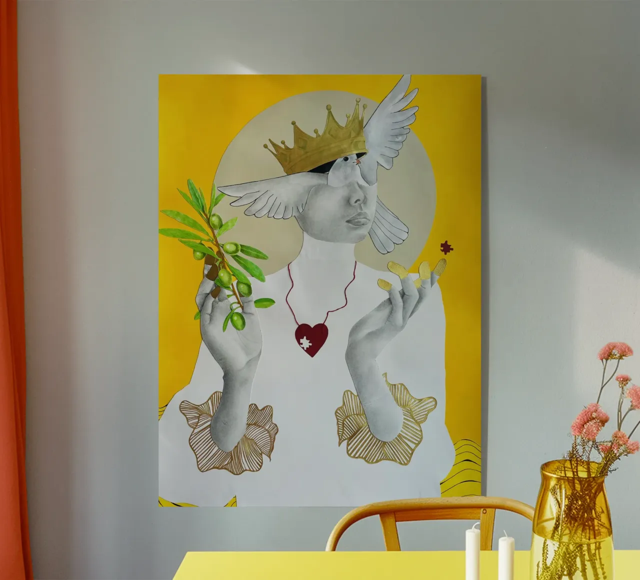 Scelto plexiglass da Helen Patterson Art