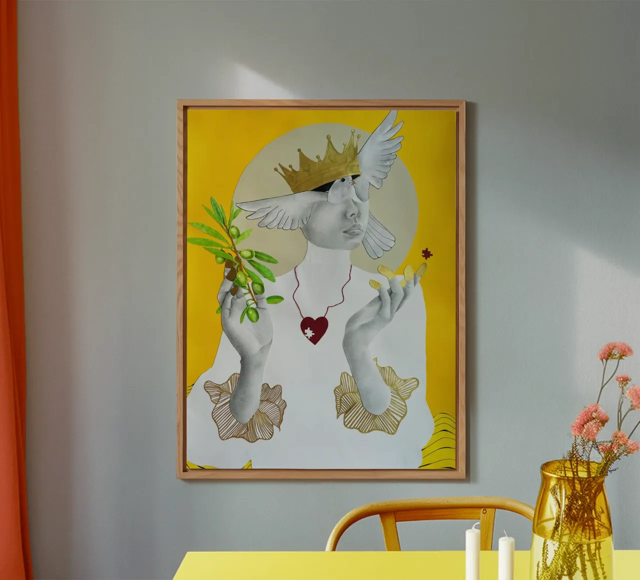 Scelto alluminio dibond da Helen Patterson Art