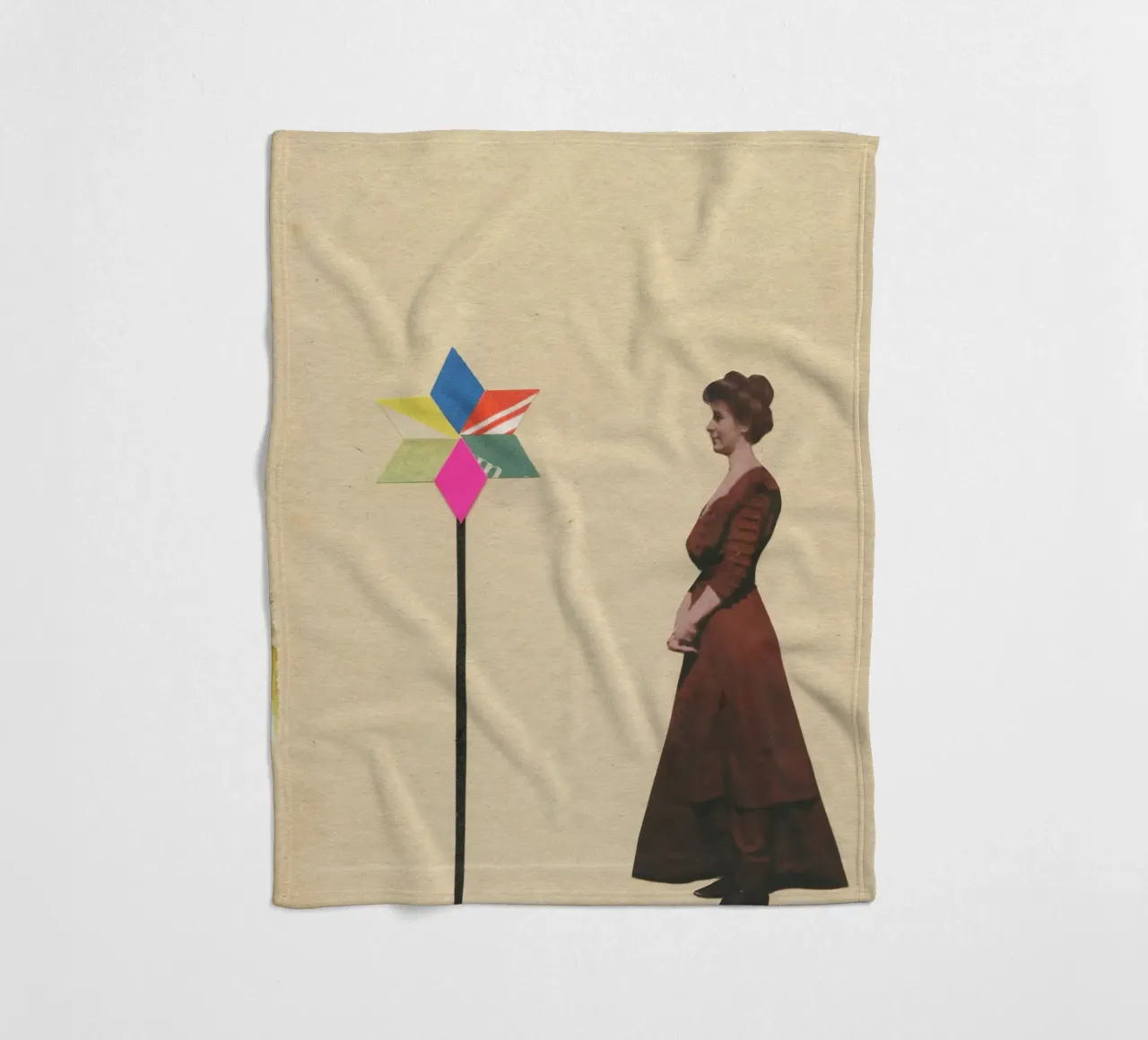 Ammirazione coperta in pile da Cassia Beck Collage