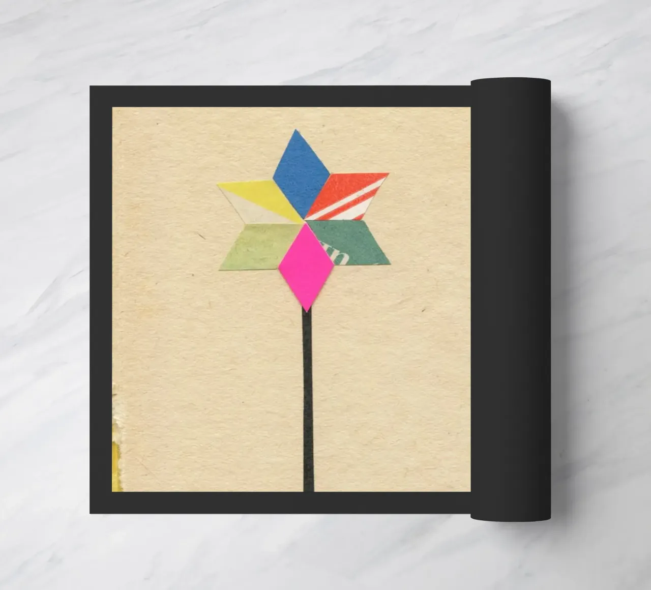 Bewondering deurmat van Cassia Beck Collage