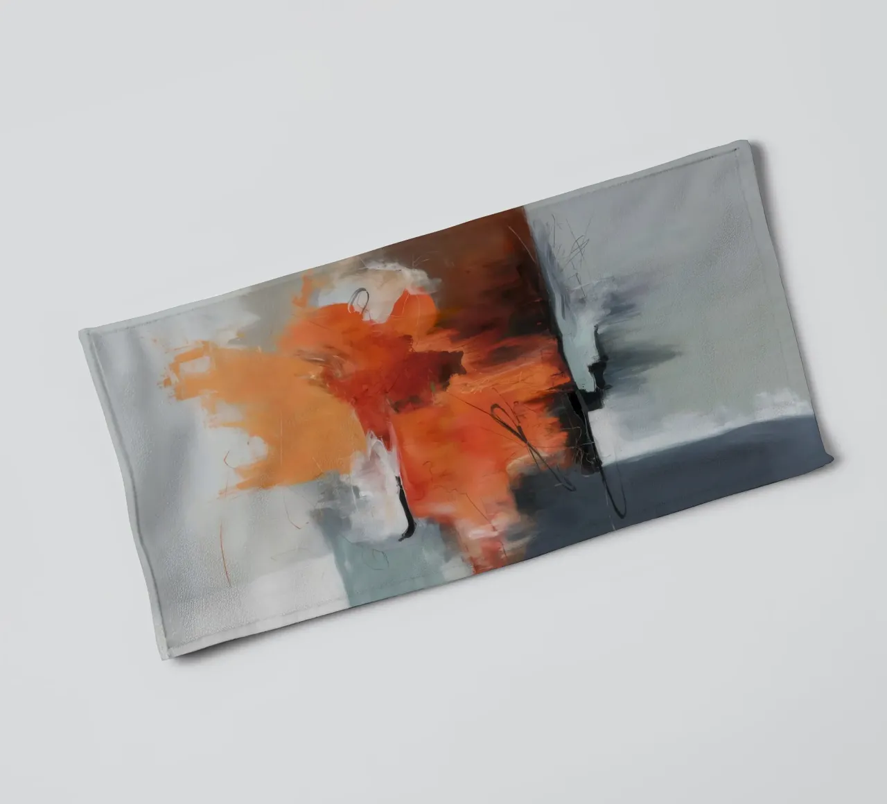 Ashen Flame Memory towel by Monarch Arc