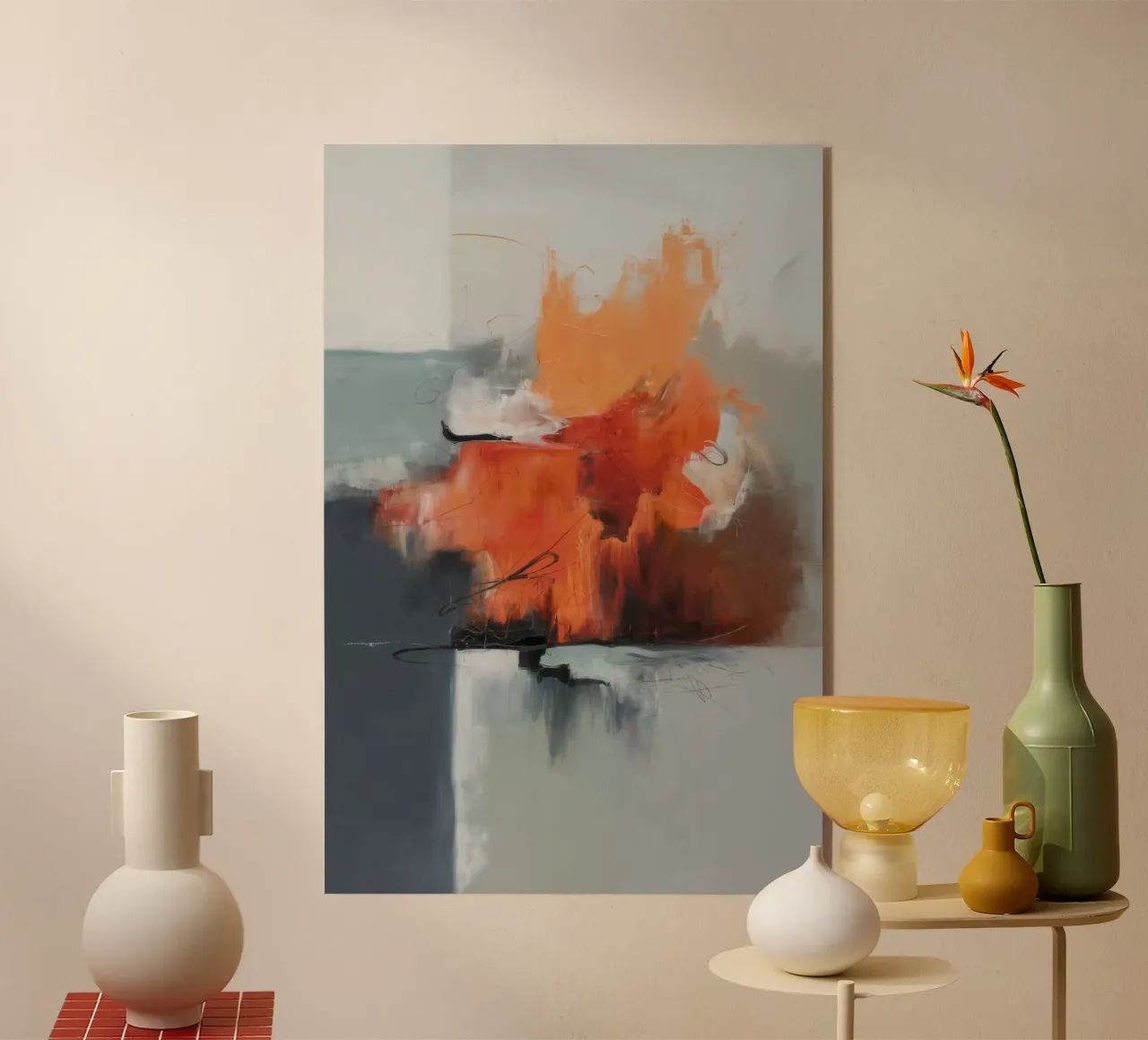 Ashen Flame Geheugen acryl van Monarch Arc