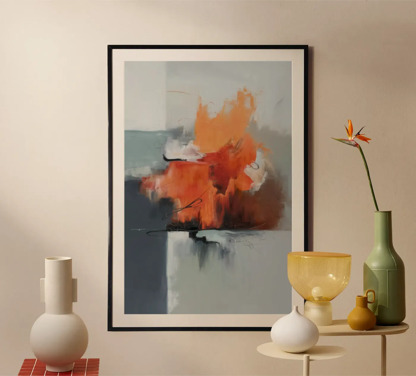 Ashen Flame Memory poster by Monarch Arc