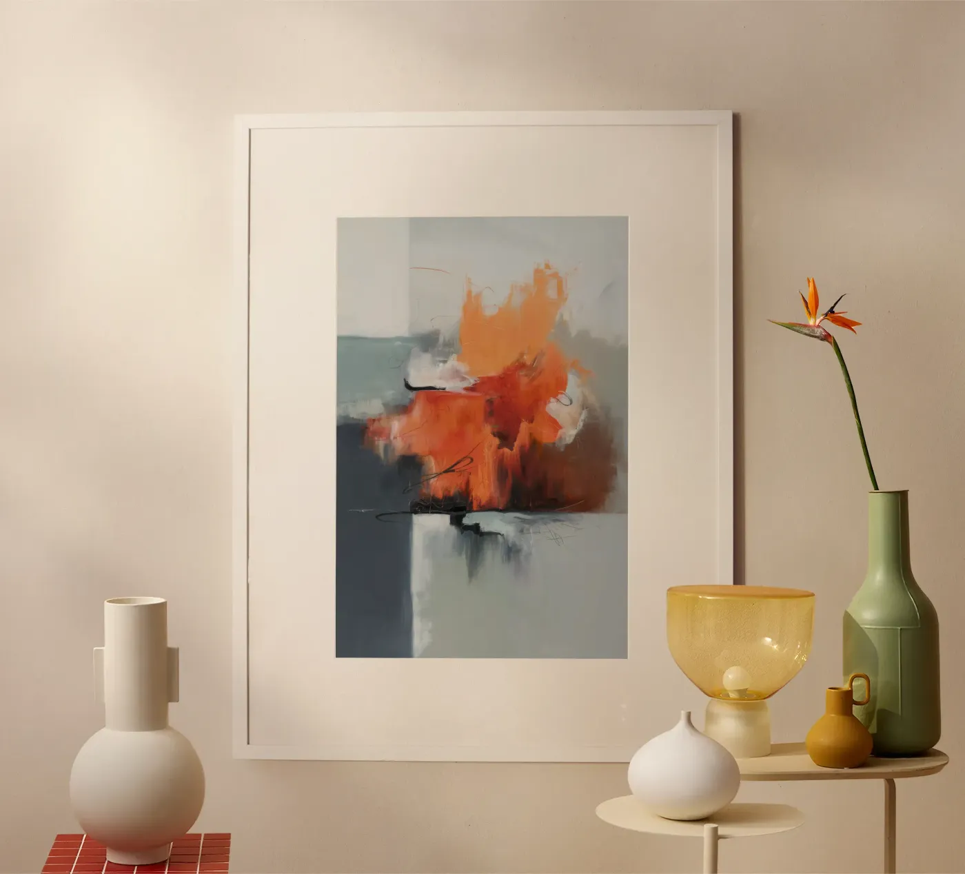 Ashen Flame Memory poster by Monarch Arc