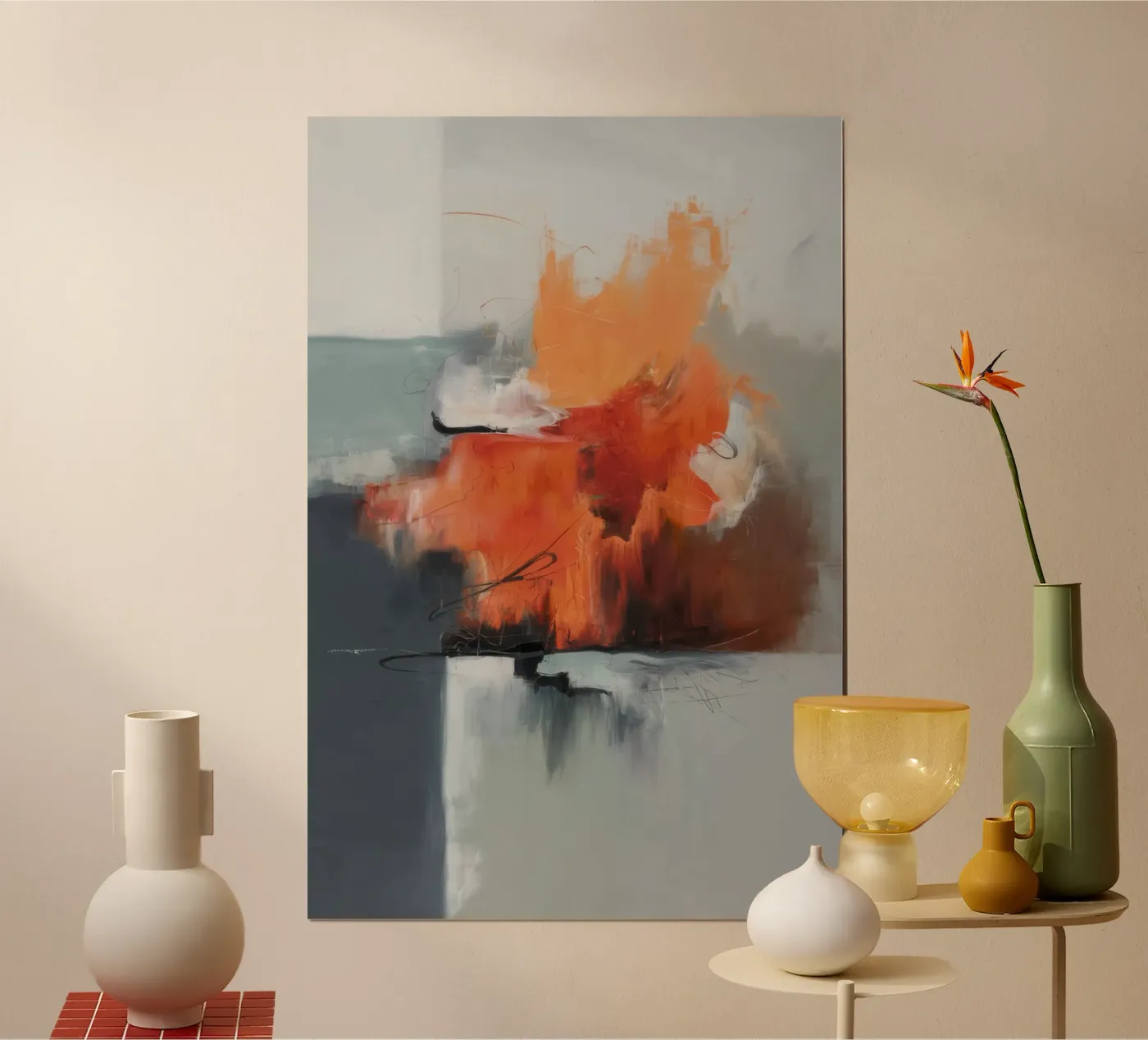 Ashen Flame Memory poster by Monarch Arc