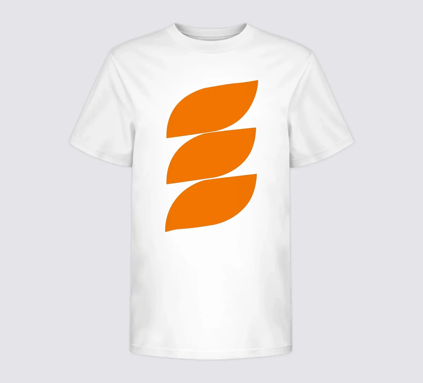 Waves (Orange) t-shirt bambini da Rose Beck Art