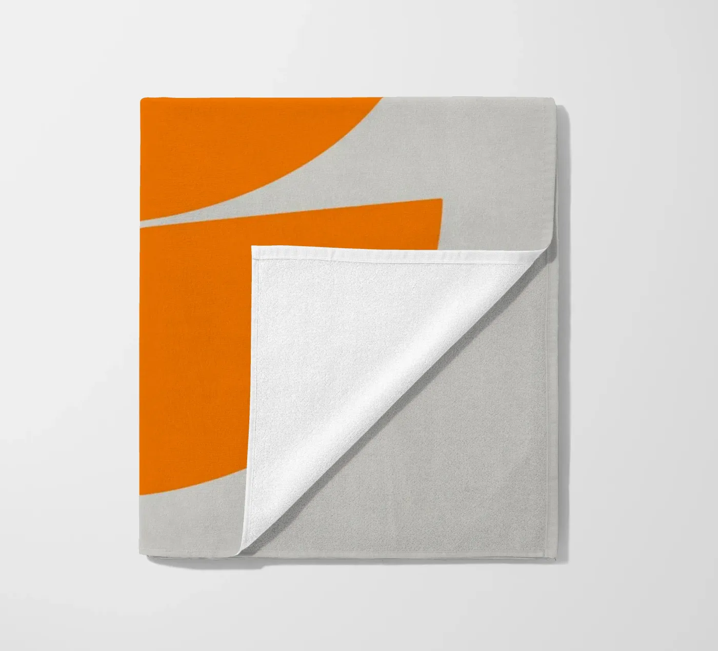 Onde (arancione) telo mare da Rose Beck Art