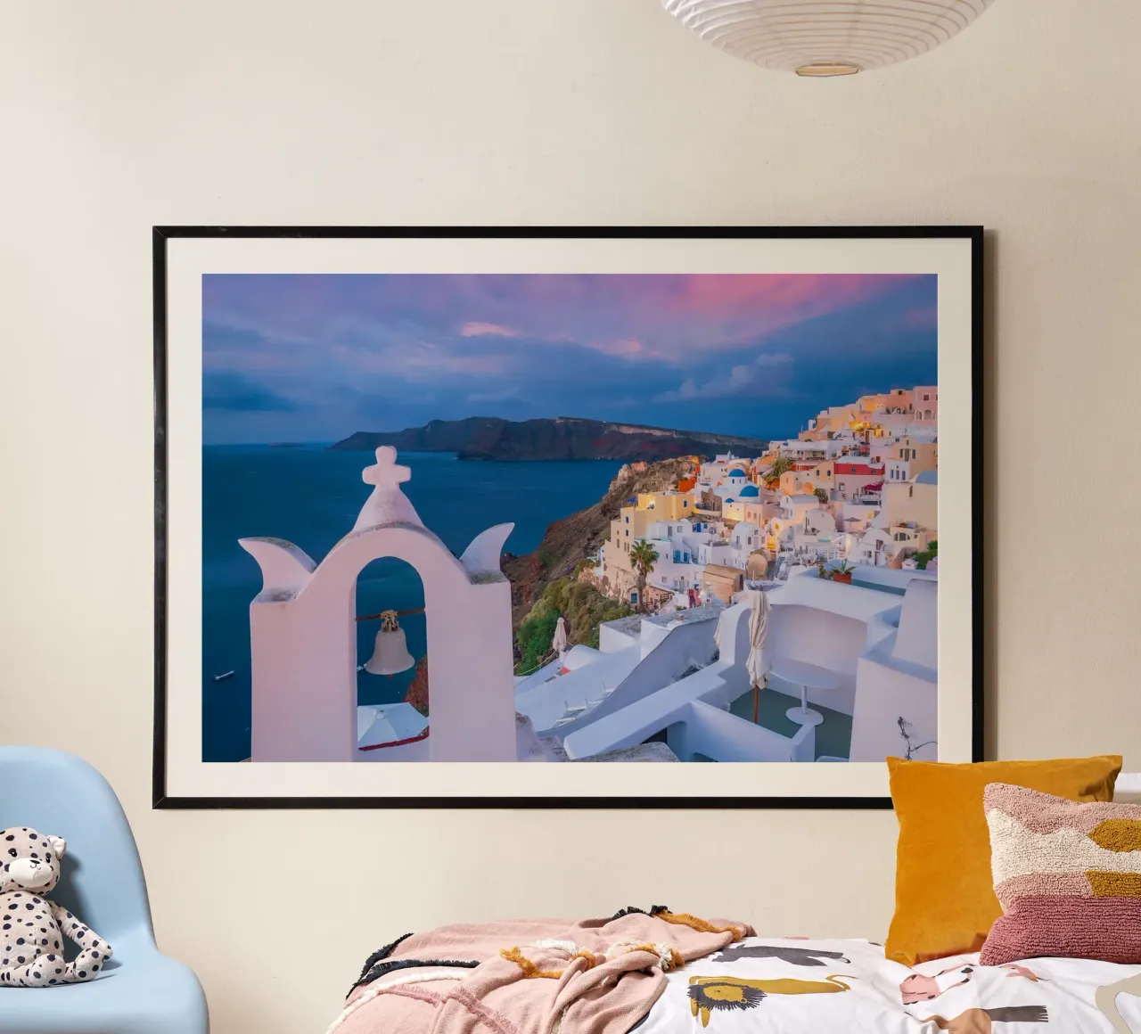 Santorini Glow carta hahnemühle da PhotoVibe Decor