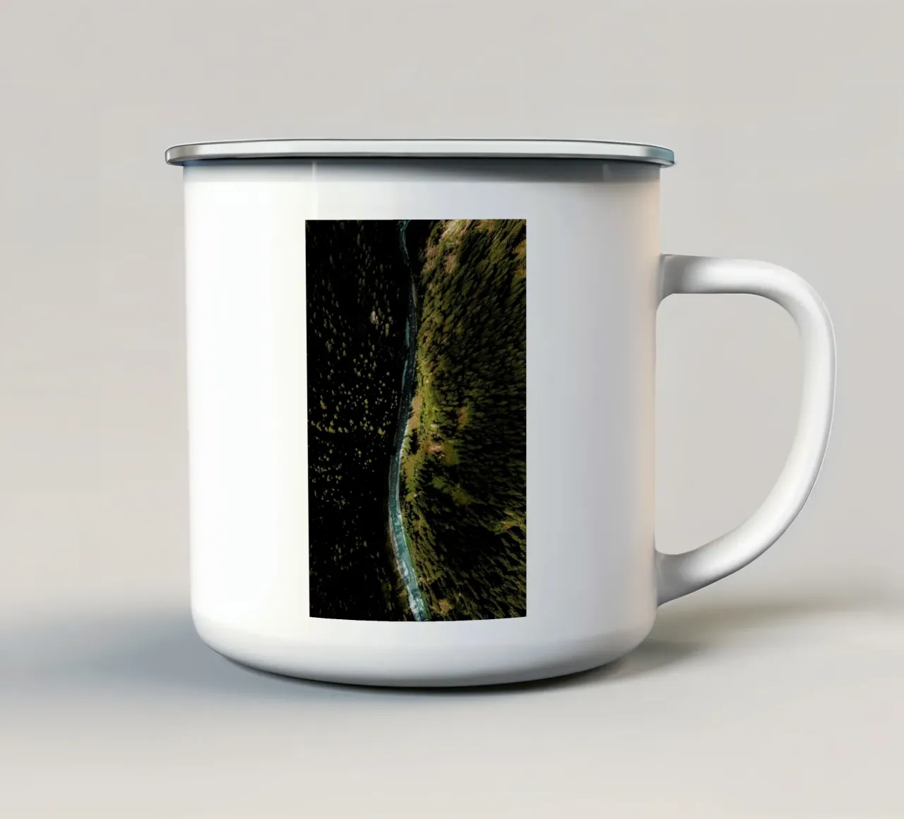 River Edition 2 tazza in smalto da Sebastian Hilgetag