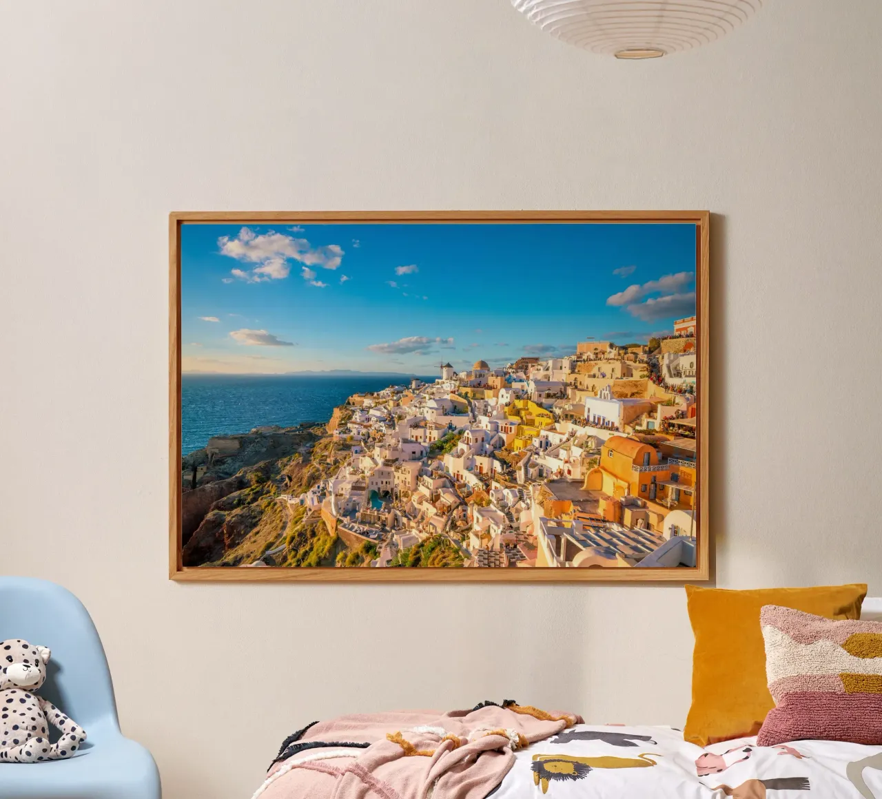 Santorini Glow alluminio dibond da PhotoVibe Decor