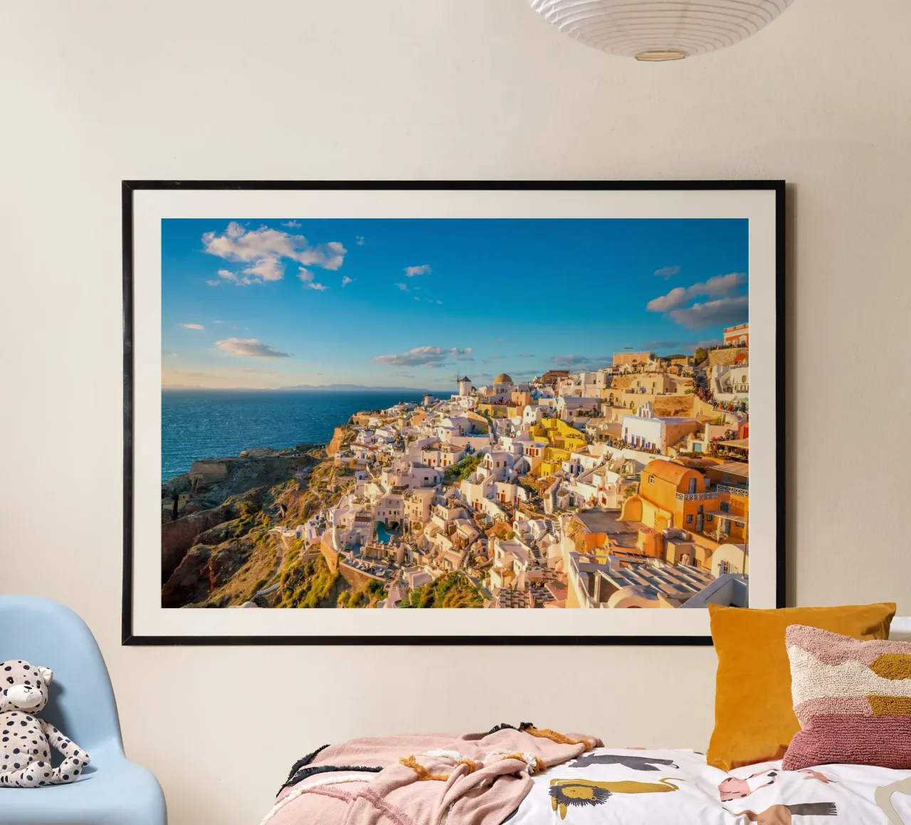 Santorini Glow carta hahnemühle da PhotoVibe Decor