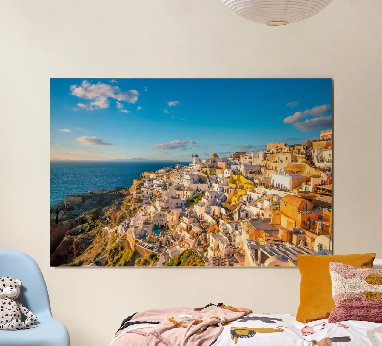 Santorini Glow carta hahnemühle da PhotoVibe Decor