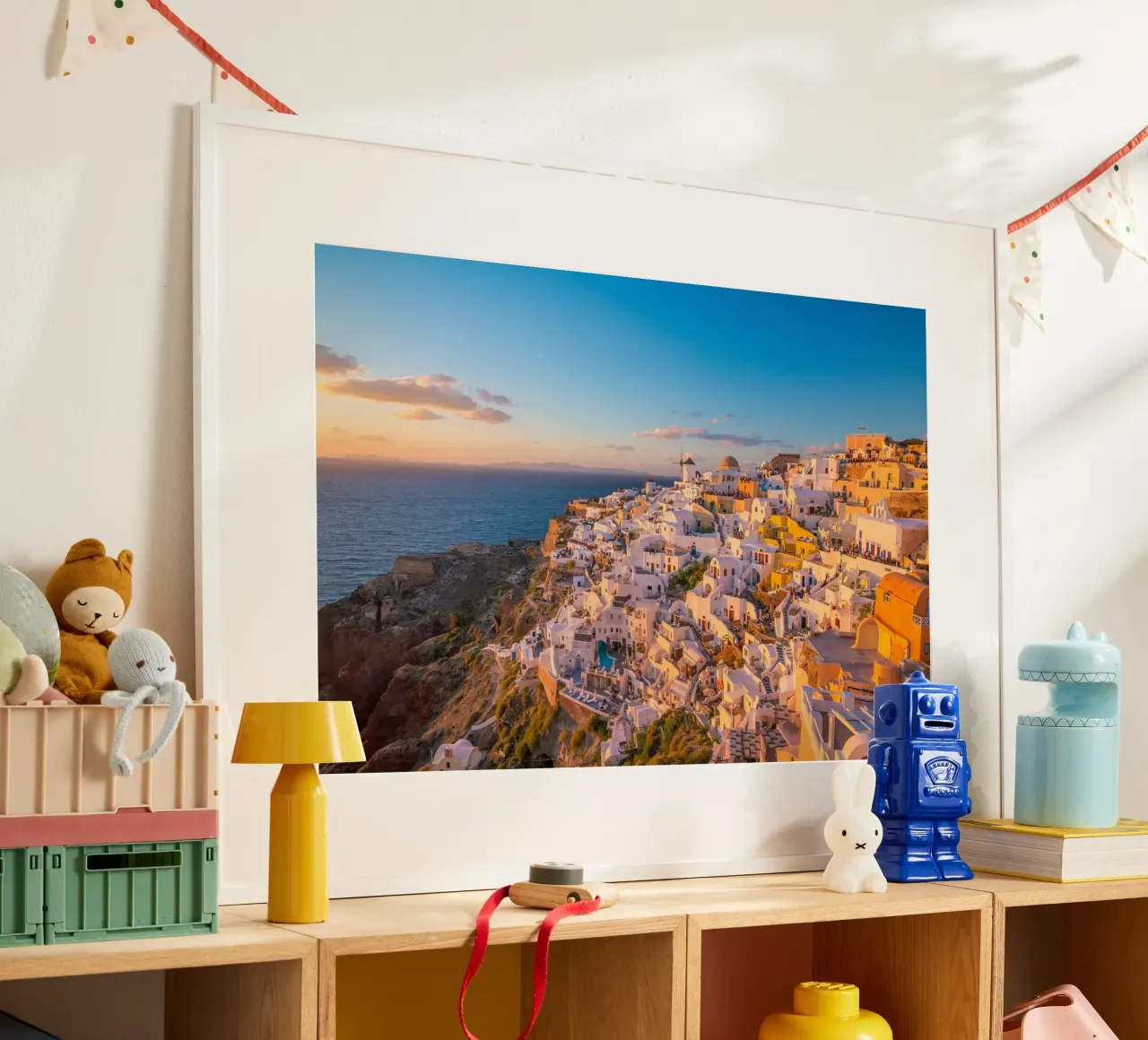 Santorini Glow carta hahnemühle da PhotoVibe Decor