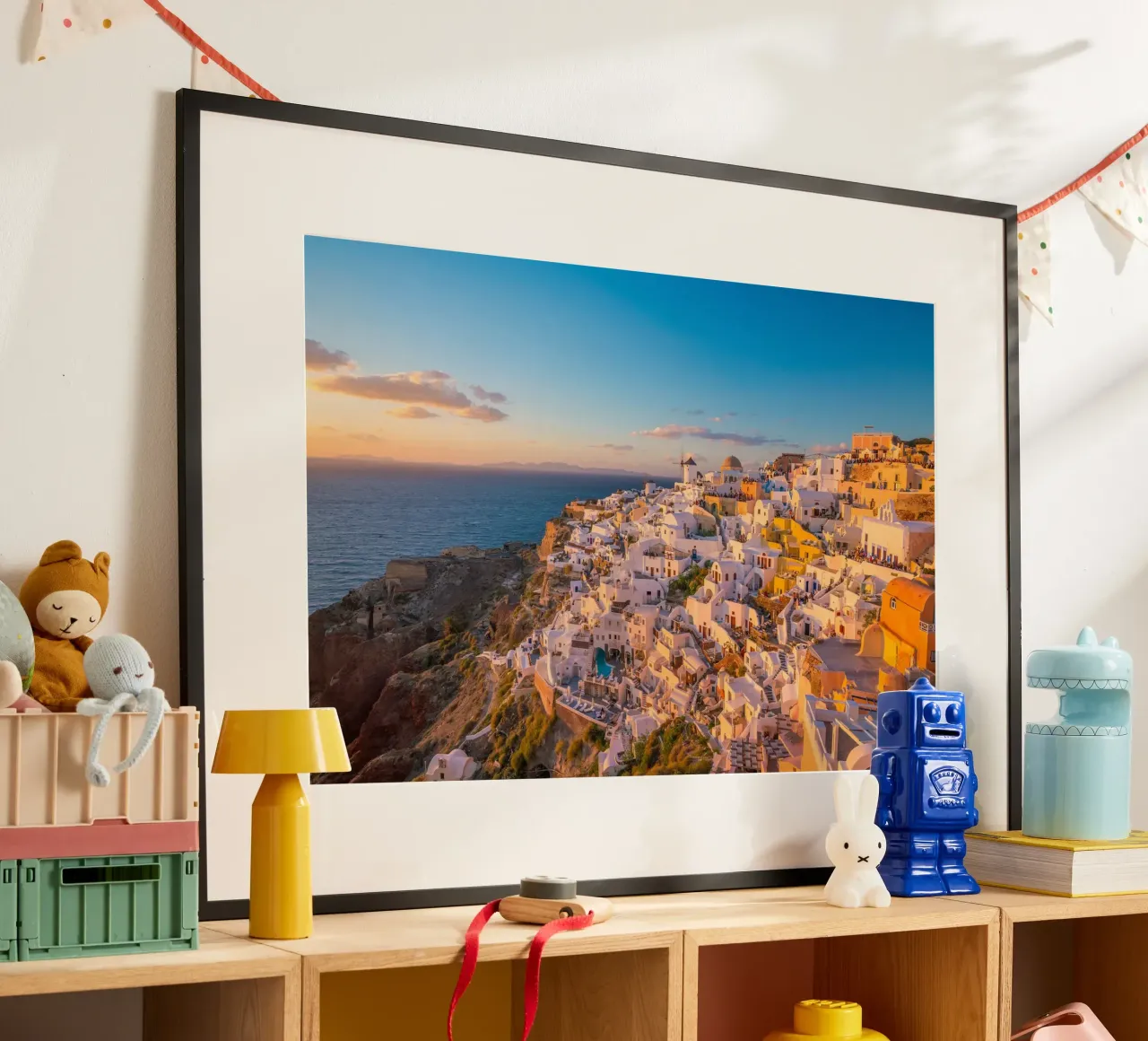 Santorini Glow carta hahnemühle da PhotoVibe Decor