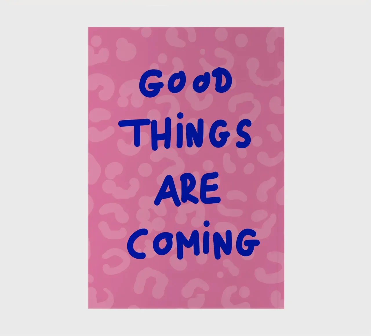 Good things are coming, Leoprint 2 notebook by Julia Reyelt