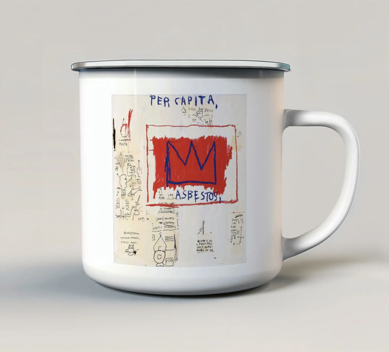 Percapita Michel tazza in smalto da PEVITA