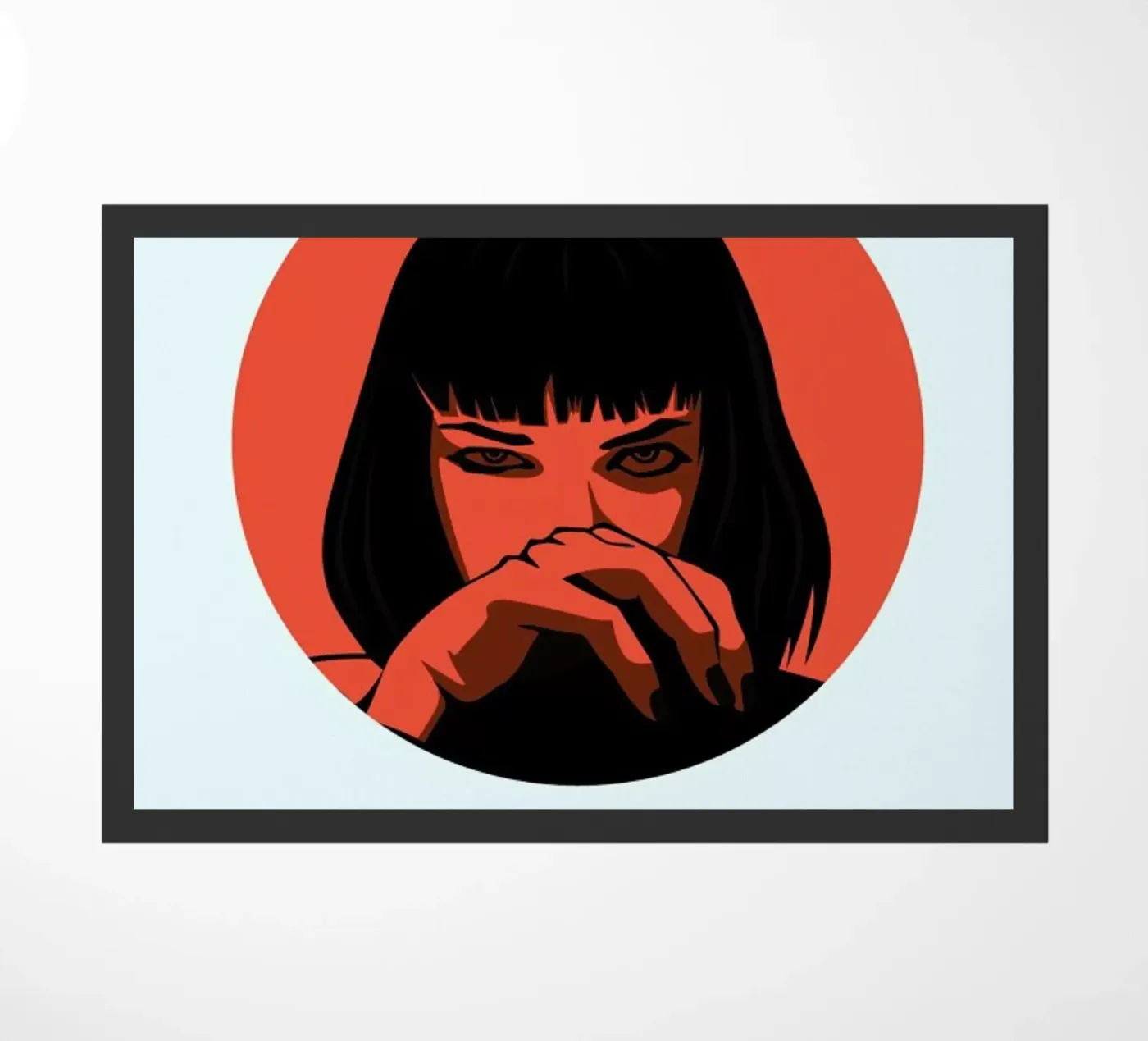 Pulp Fiction doormat by Naxart