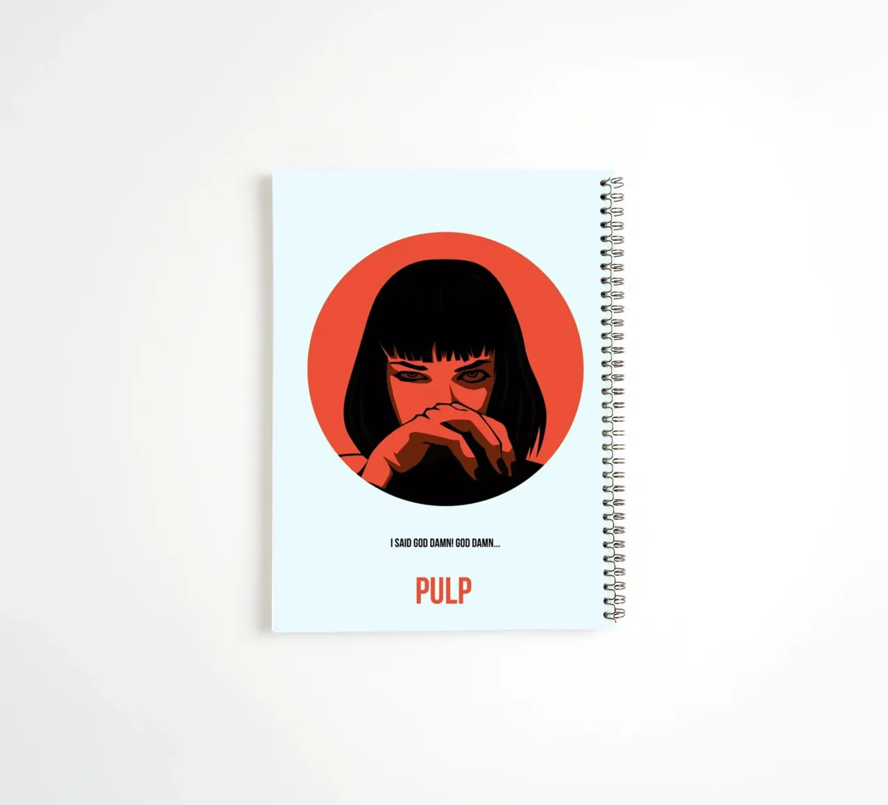 Pulp Fiction spiral notebook by Naxart