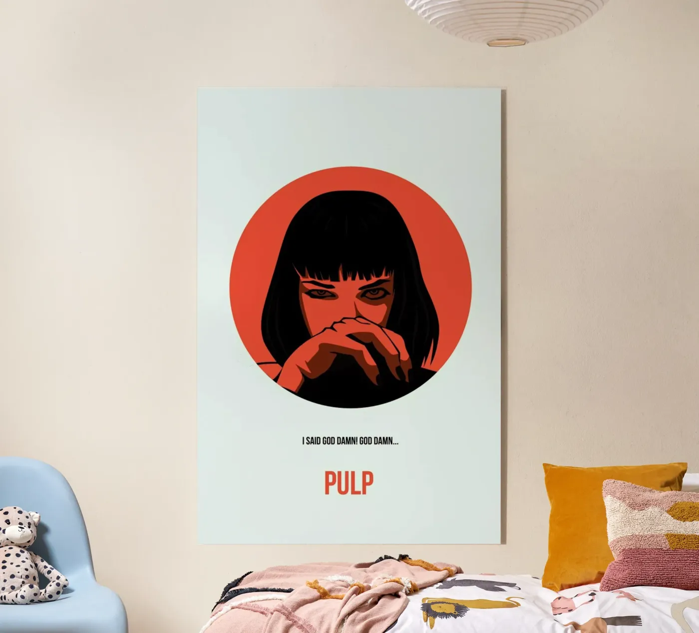 Pulp Fiction acrylic glass by Naxart