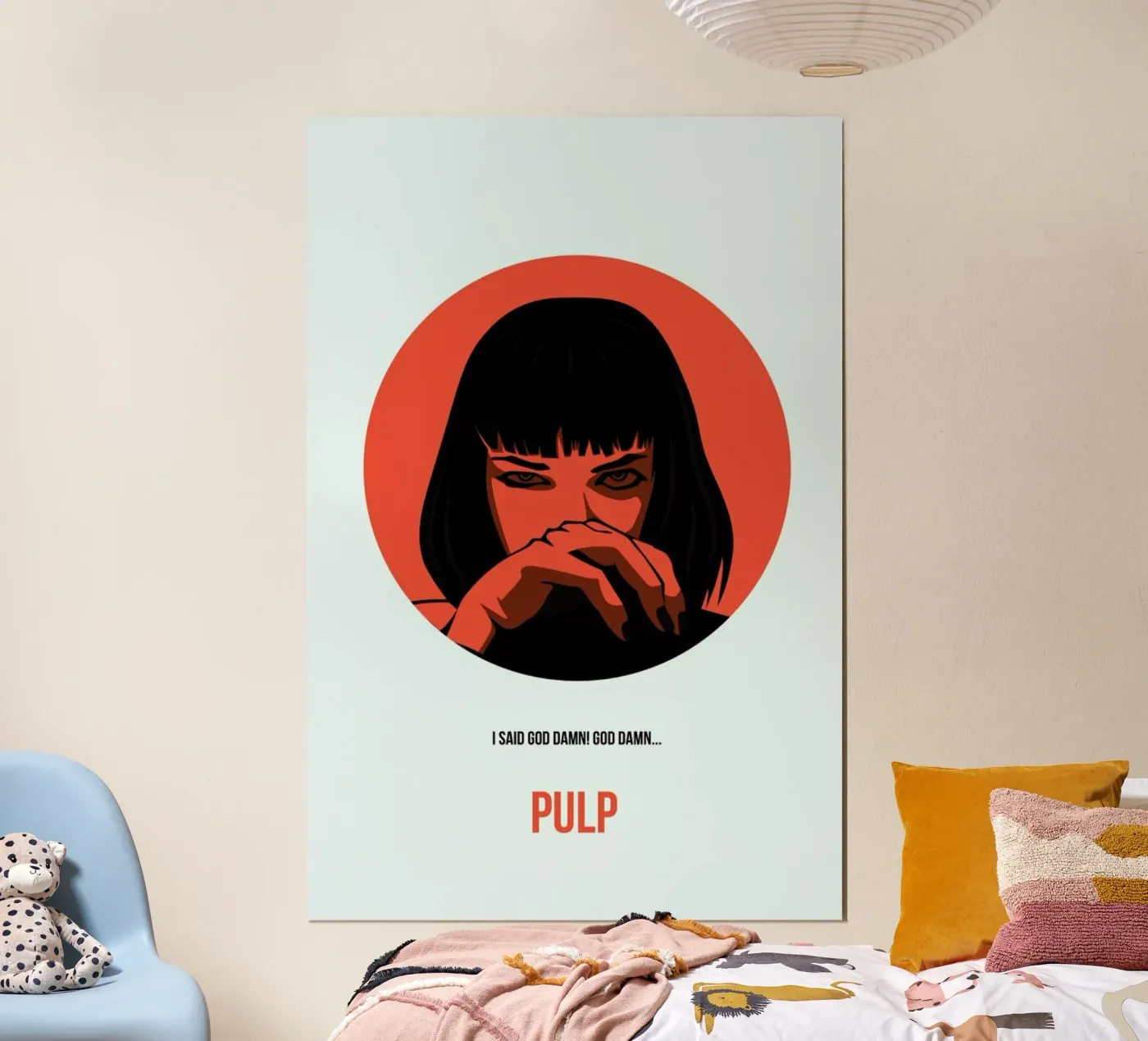 Pulp Fiction poster by Naxart