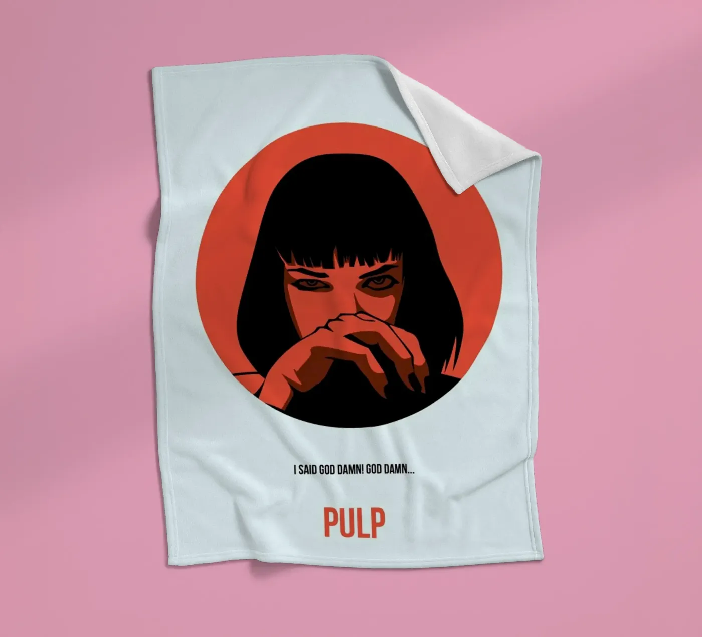 Pulp Fiction Fleecedecke von Naxart