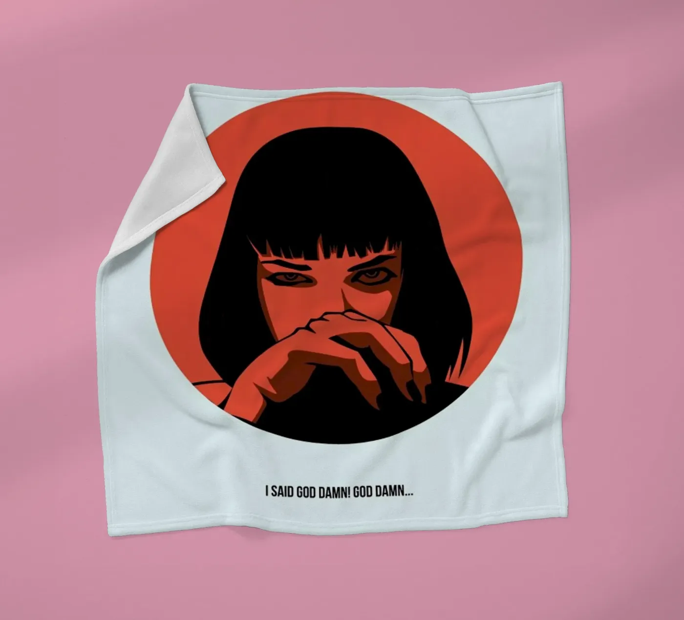 Pulp Fiction Fleecedecke von Naxart