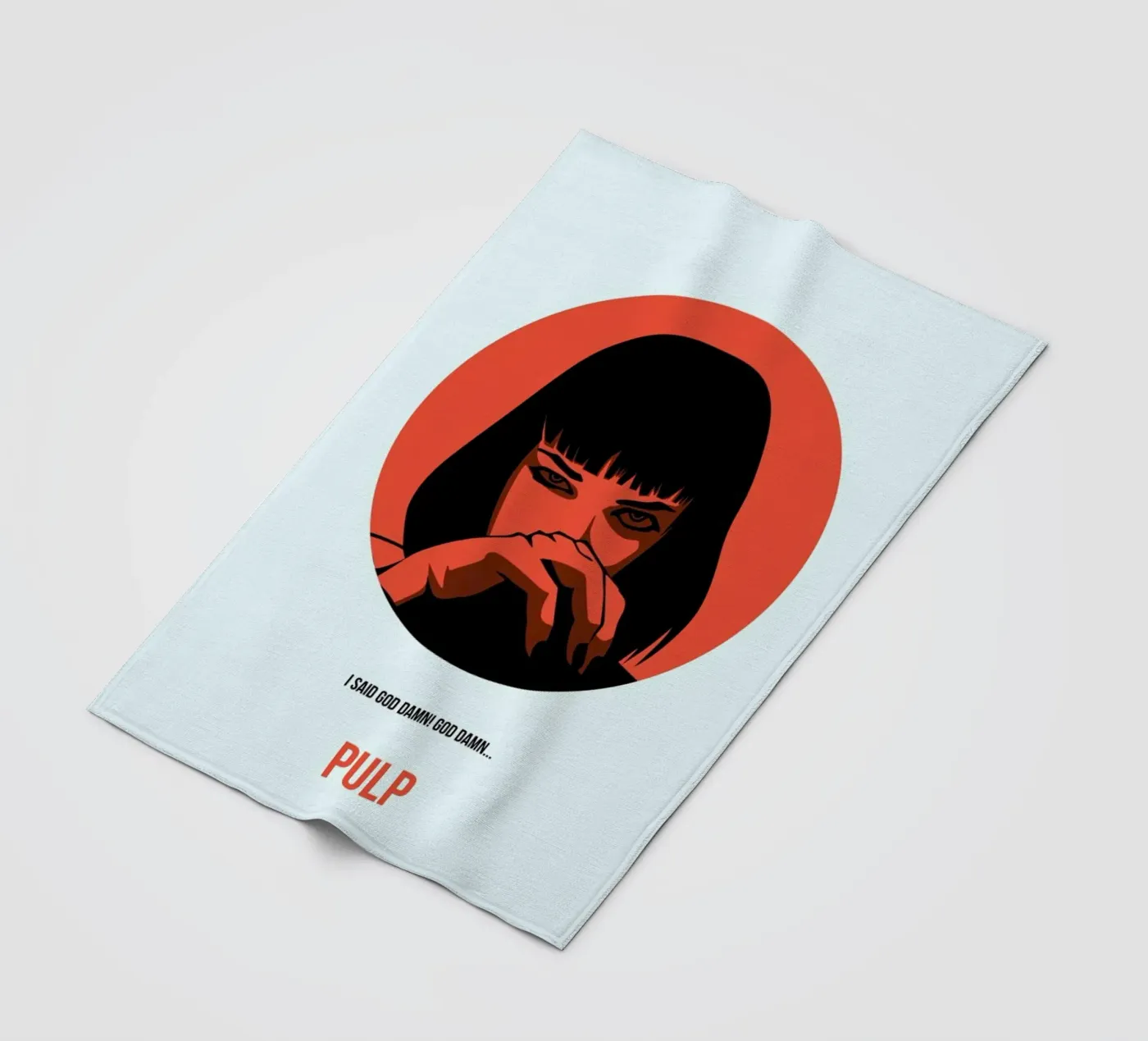 Pulp Fiction Fleecedecke von Naxart