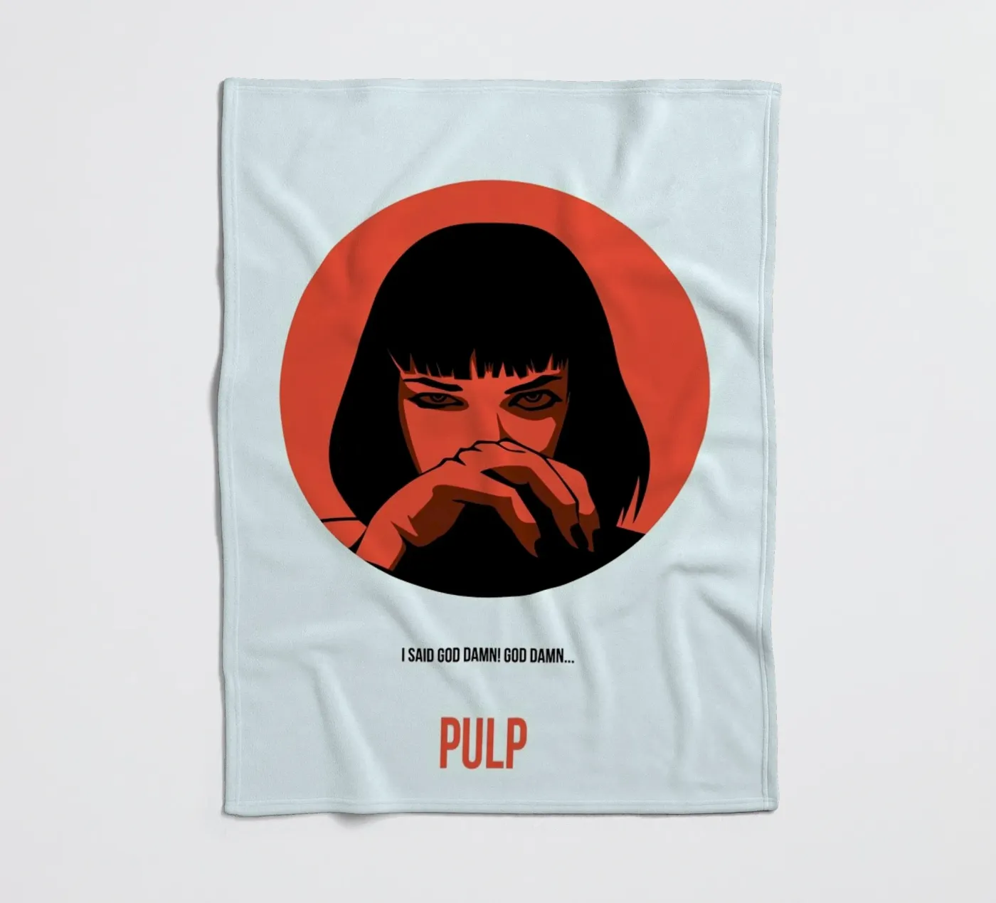 Pulp Fiction Fleecedecke von Naxart