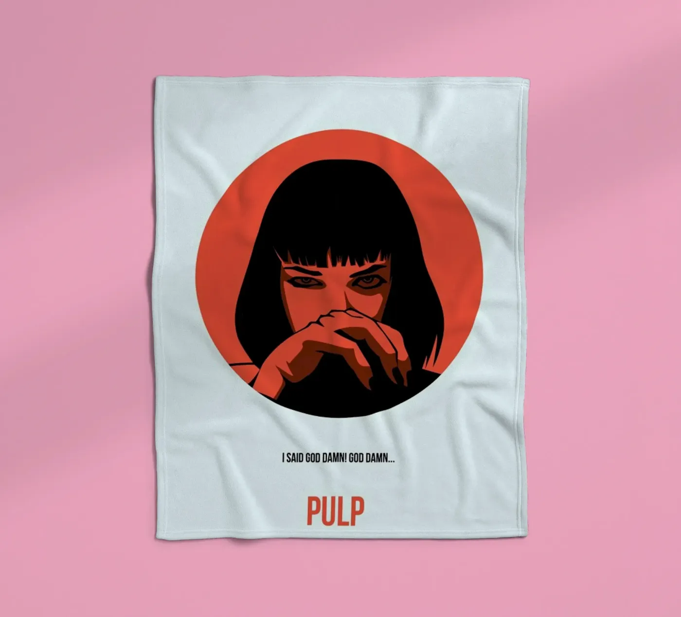 Pulp Fiction Fleecedecke von Naxart