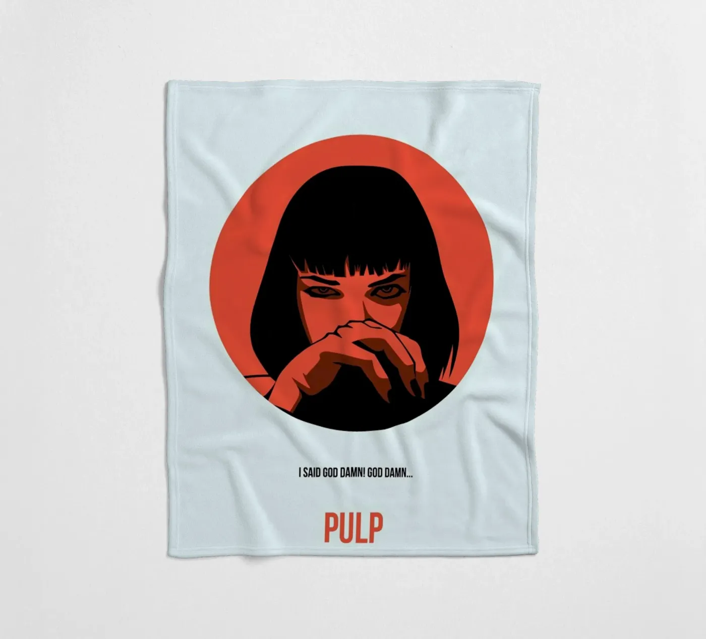 Pulp Fiction Fleecedecke von Naxart
