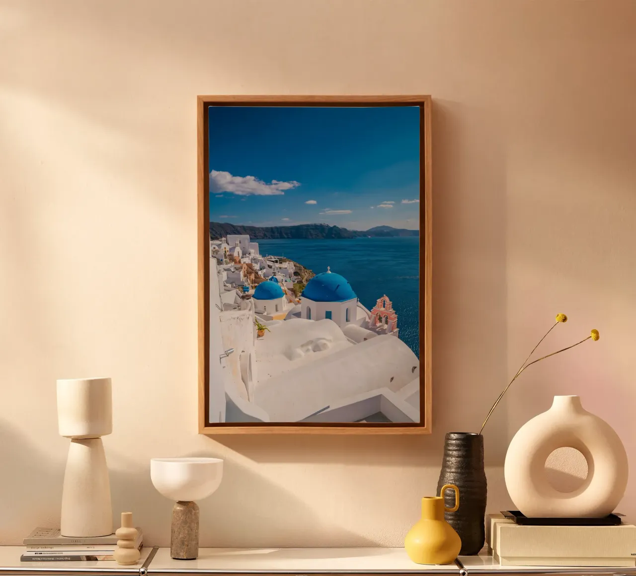 Éclat de Santorin toile de PhotoVibe Decor