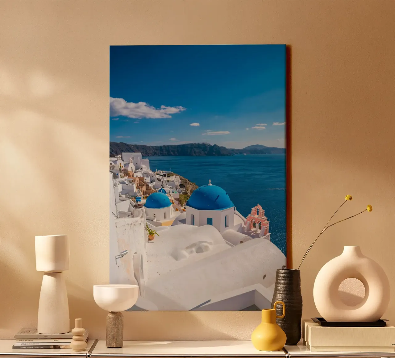 Éclat de Santorin toile de PhotoVibe Decor