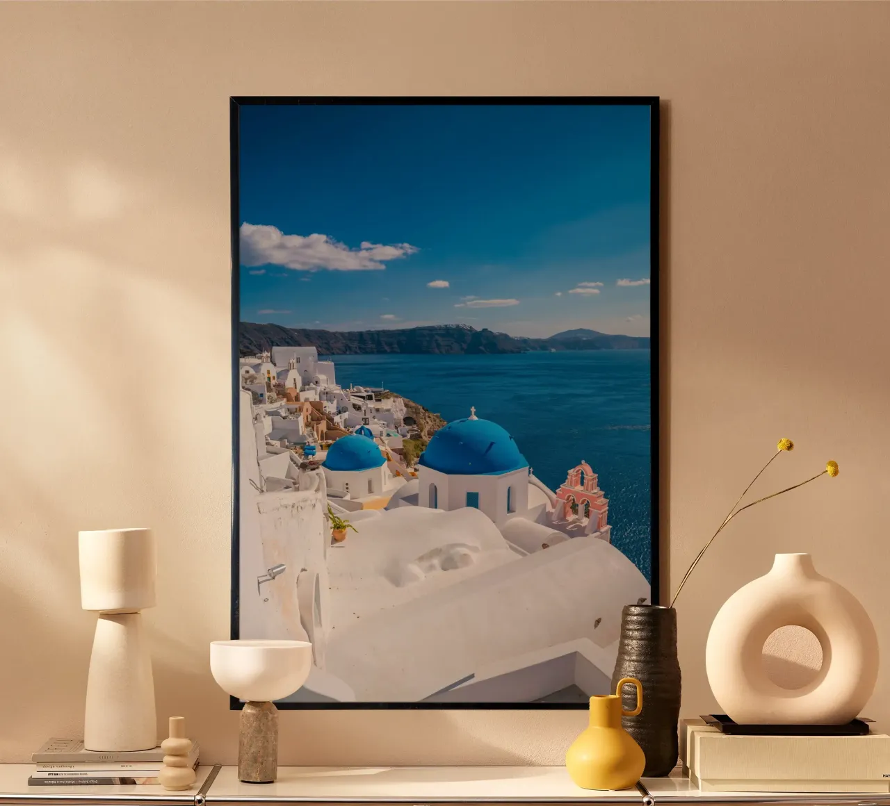 Santorini Glow carta hahnemühle da PhotoVibe Decor