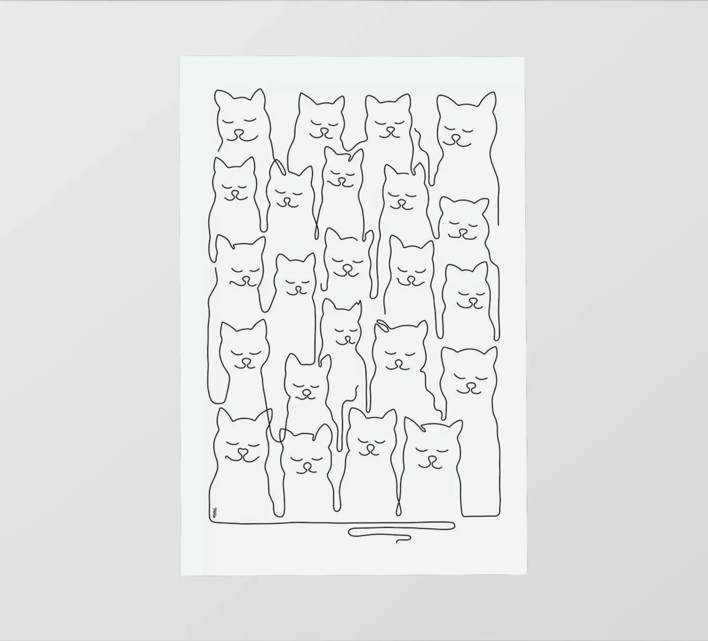 Catsss pellicola backlit da Ninhol