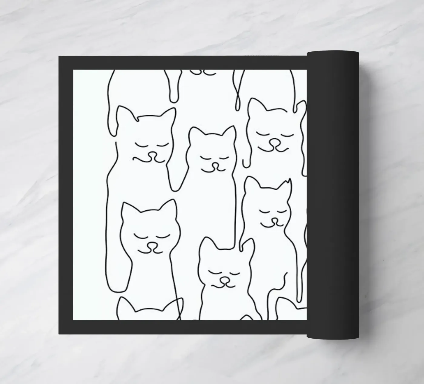 Catsss doormat by Ninhol