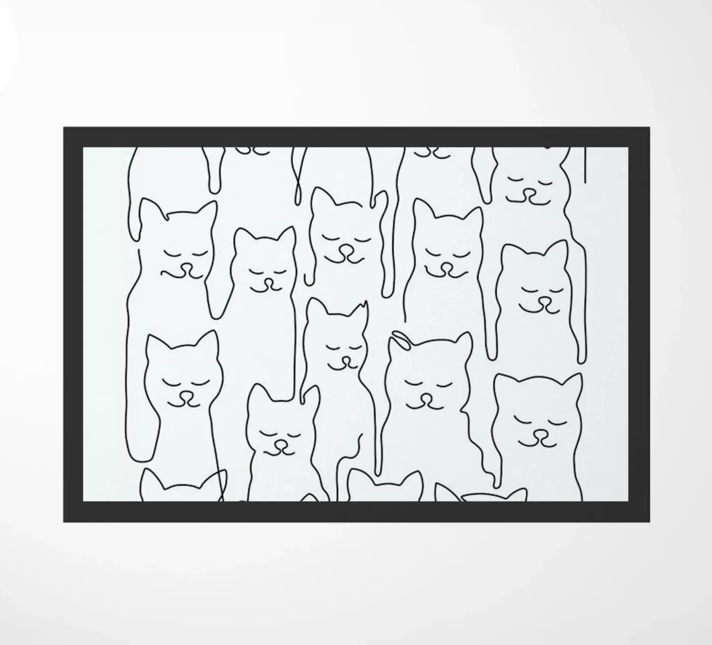 Catsss doormat by Ninhol