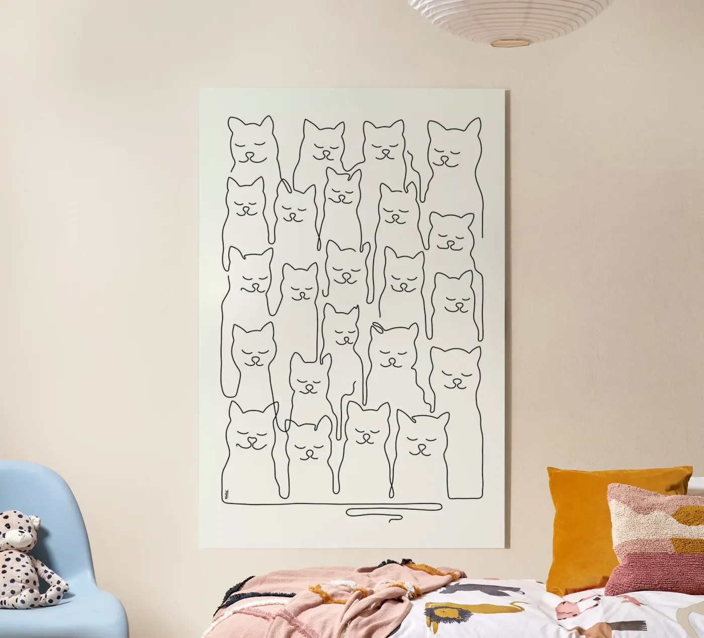 Catsss Acryl-Glas von Ninhol