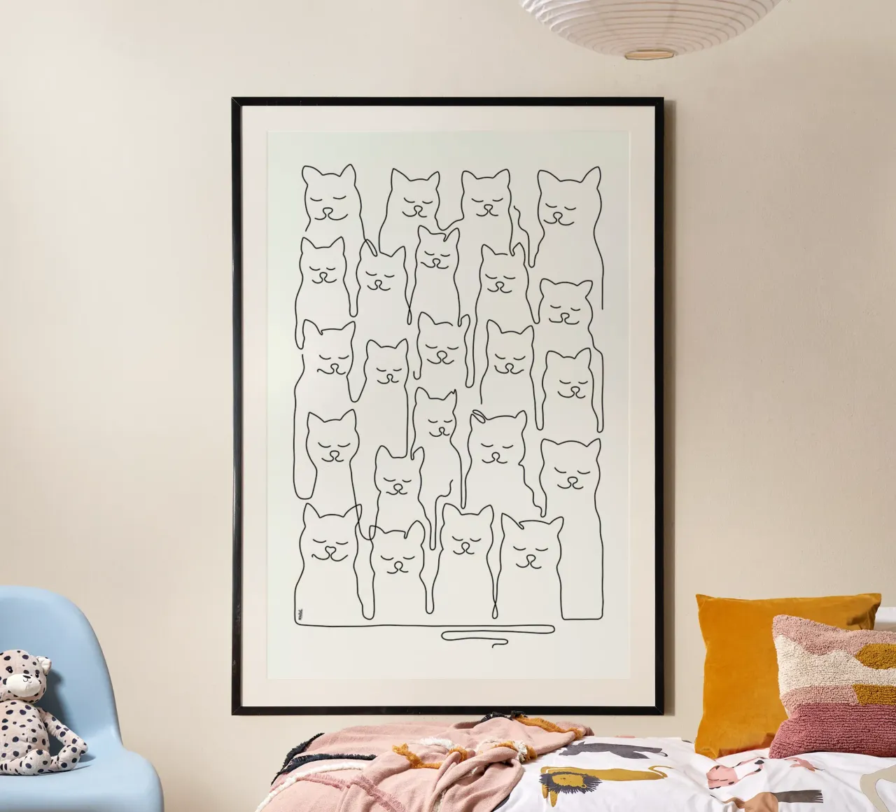 Catsss poster van Ninhol