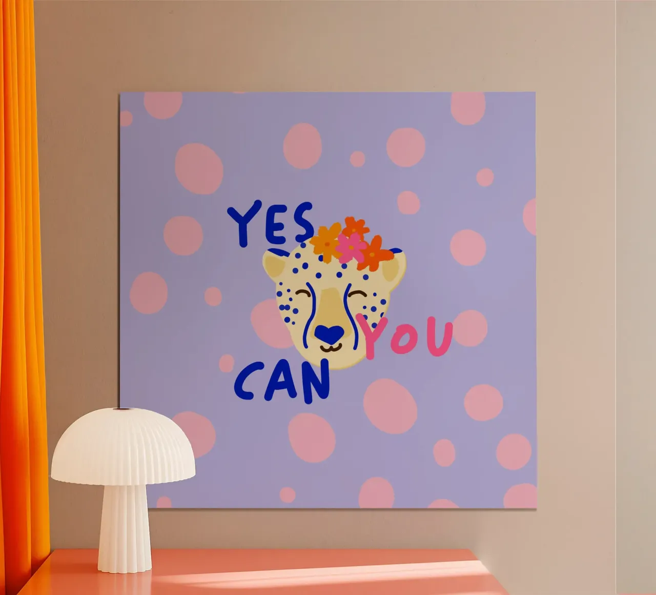 Yes you can, Gepard 1 hahnemühle by Julia Reyelt
