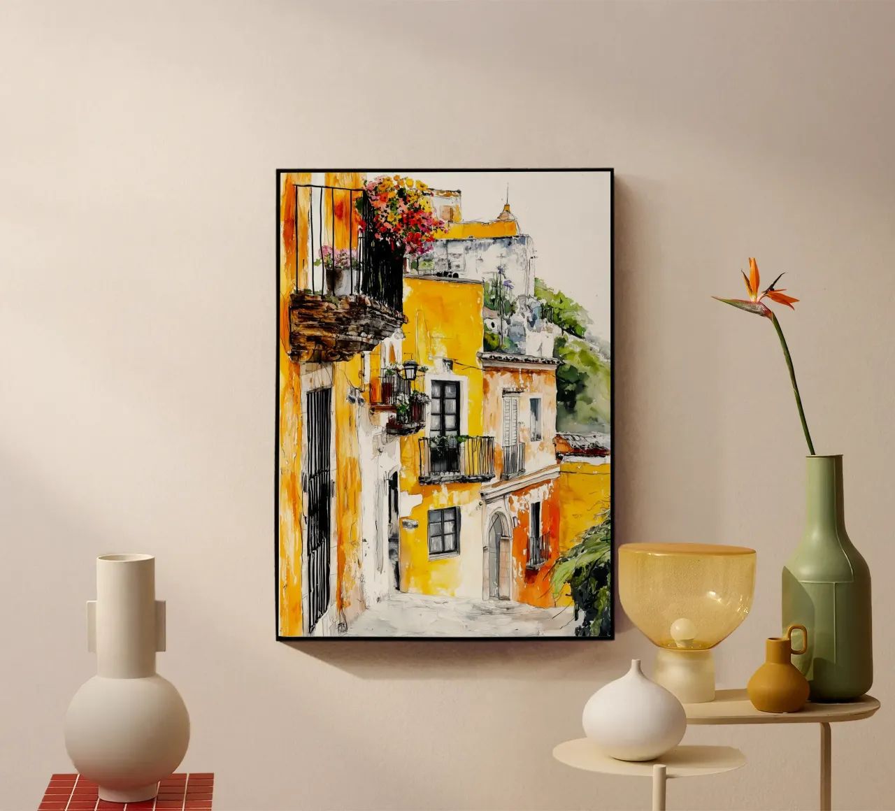 Città messicana plexiglass da Justyna Jaszke JBJart