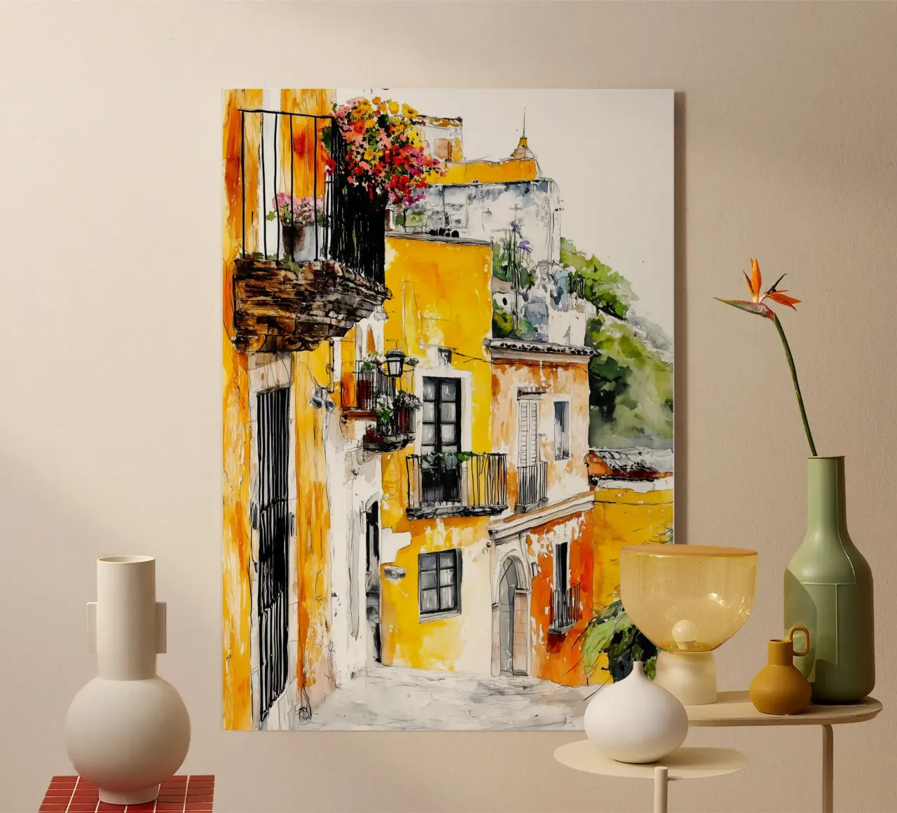 Città messicana plexiglass da Justyna Jaszke JBJart