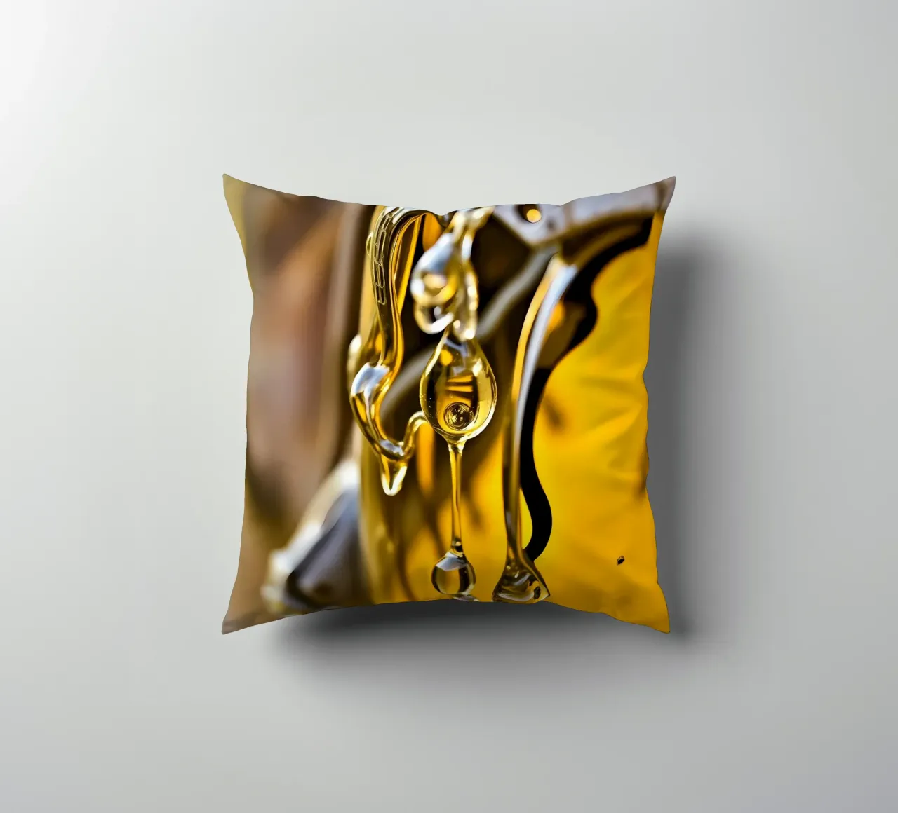 Honig Tropfen cuscino da kosinsart.gallery