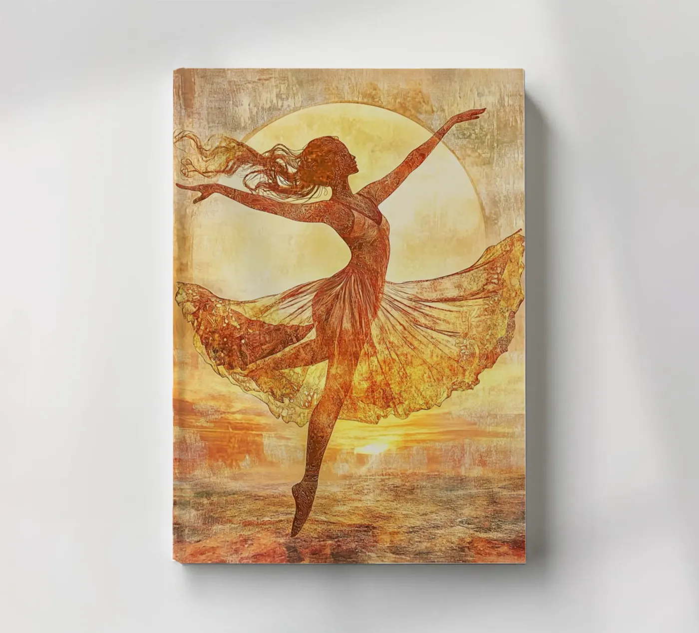 Sunrise notebook by Art-Nouveau-Dsg