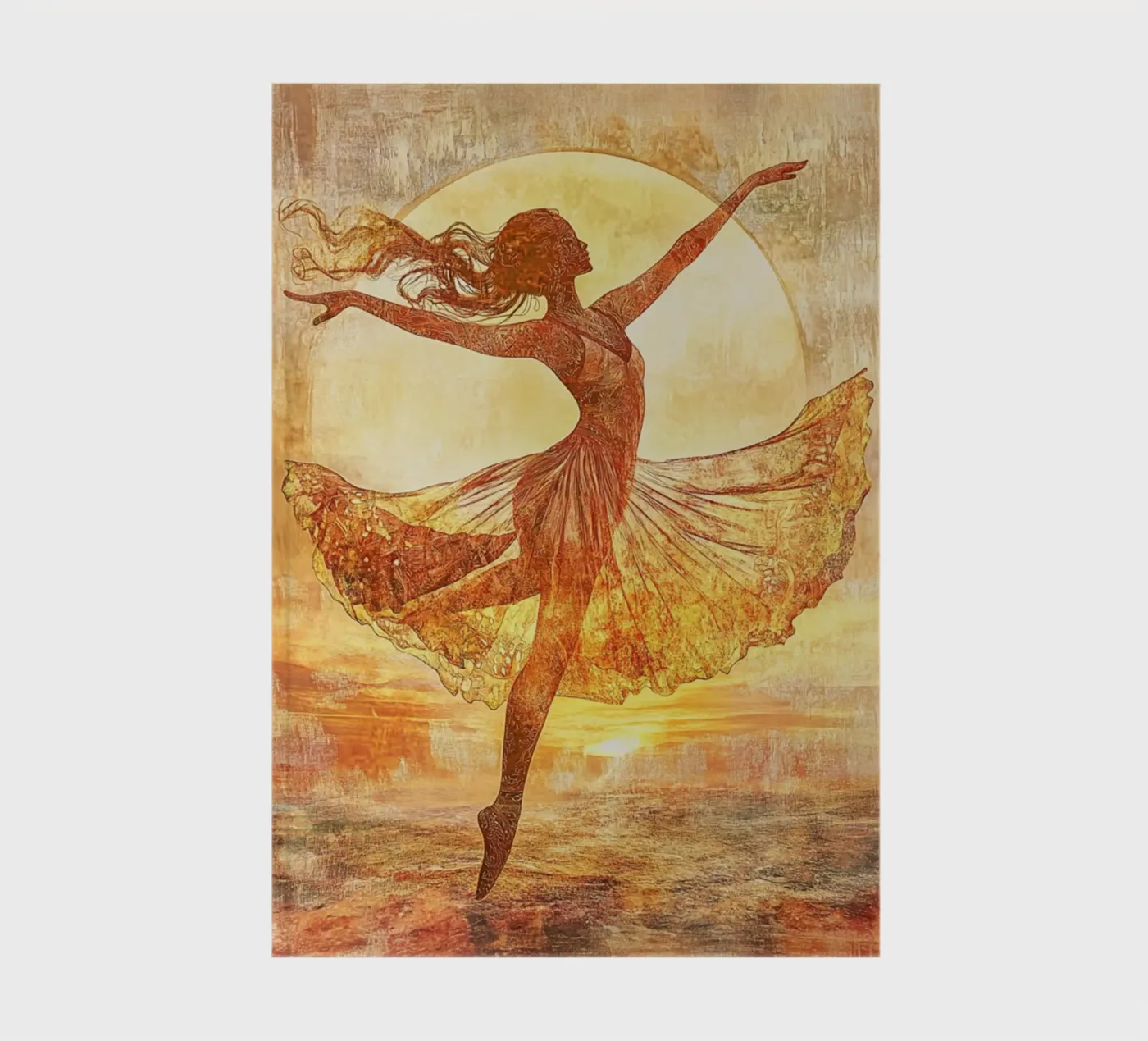 Sunrise notebook by Art-Nouveau-Dsg