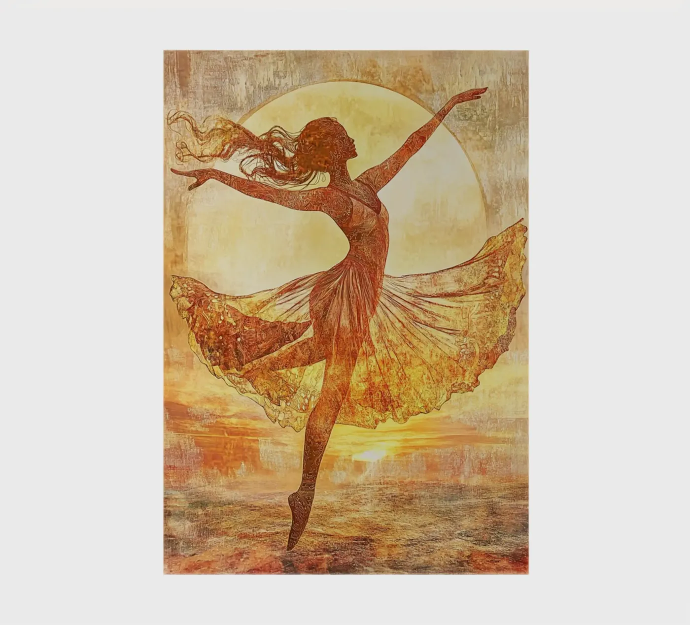 Sunrise notebook by Art-Nouveau-Dsg