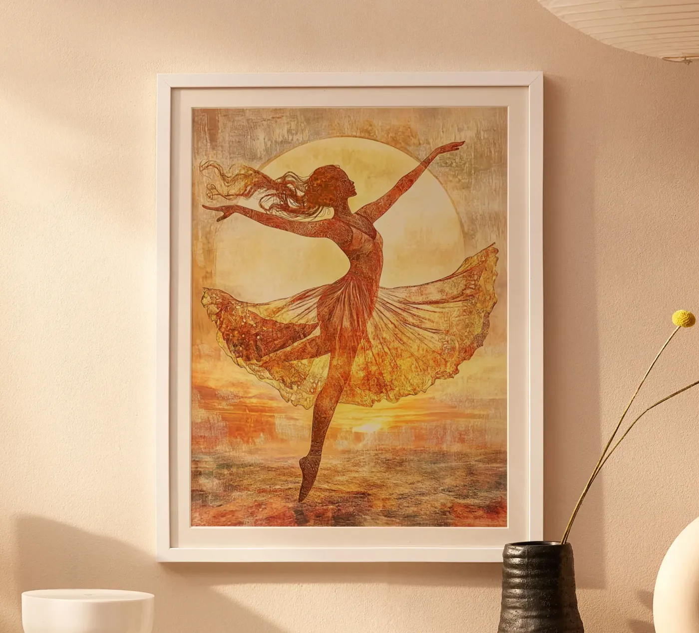 Sunrise poster by Art-Nouveau-Dsg